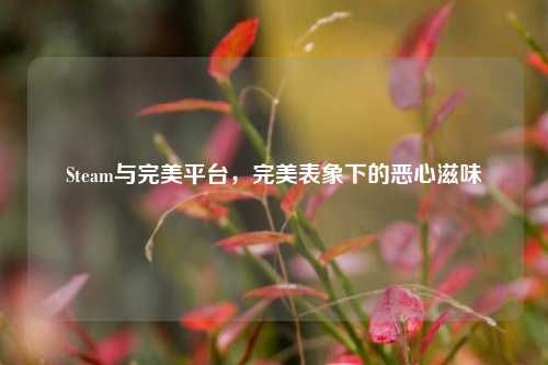 Steam与完美平台,完美表象下的恶心滋味